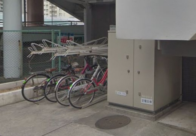 駐車場　駐輪場