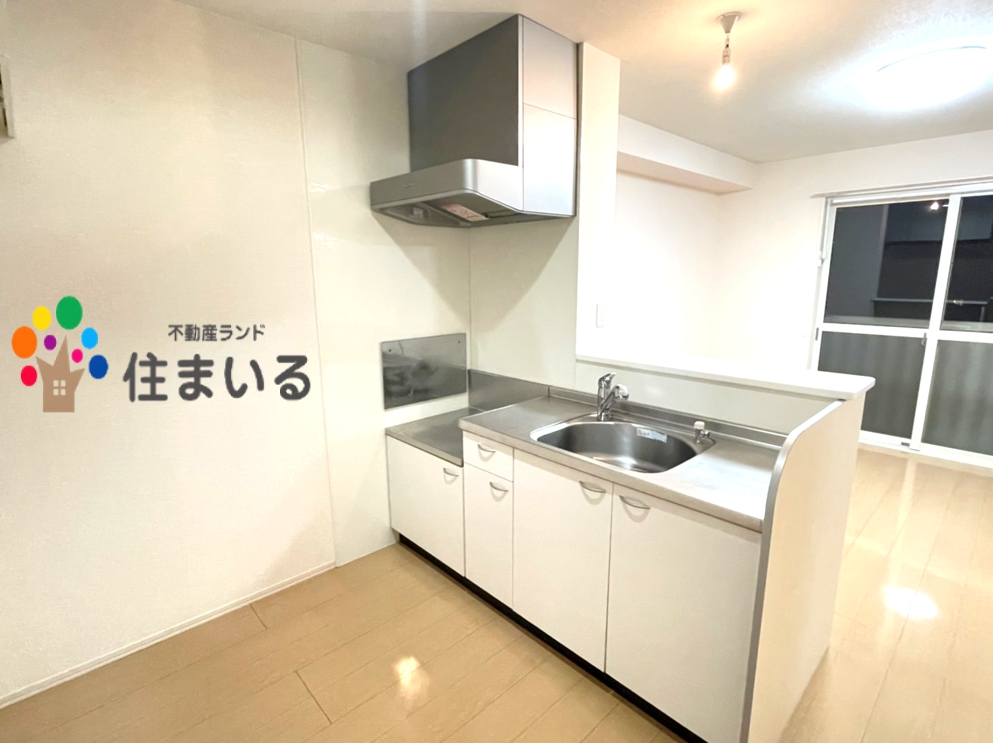名鉄名古屋本線 豊明駅 徒歩39分 2階建 築18年のキッチン写真