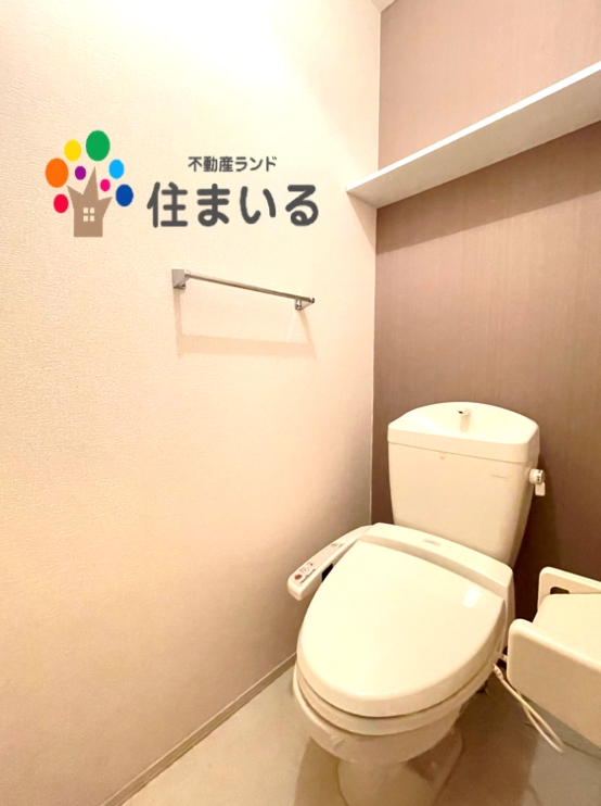名鉄名古屋本線 豊明駅 徒歩39分 2階建 築18年のトイレ写真