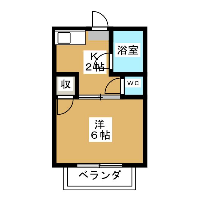 覚王山ビレッジの間取り