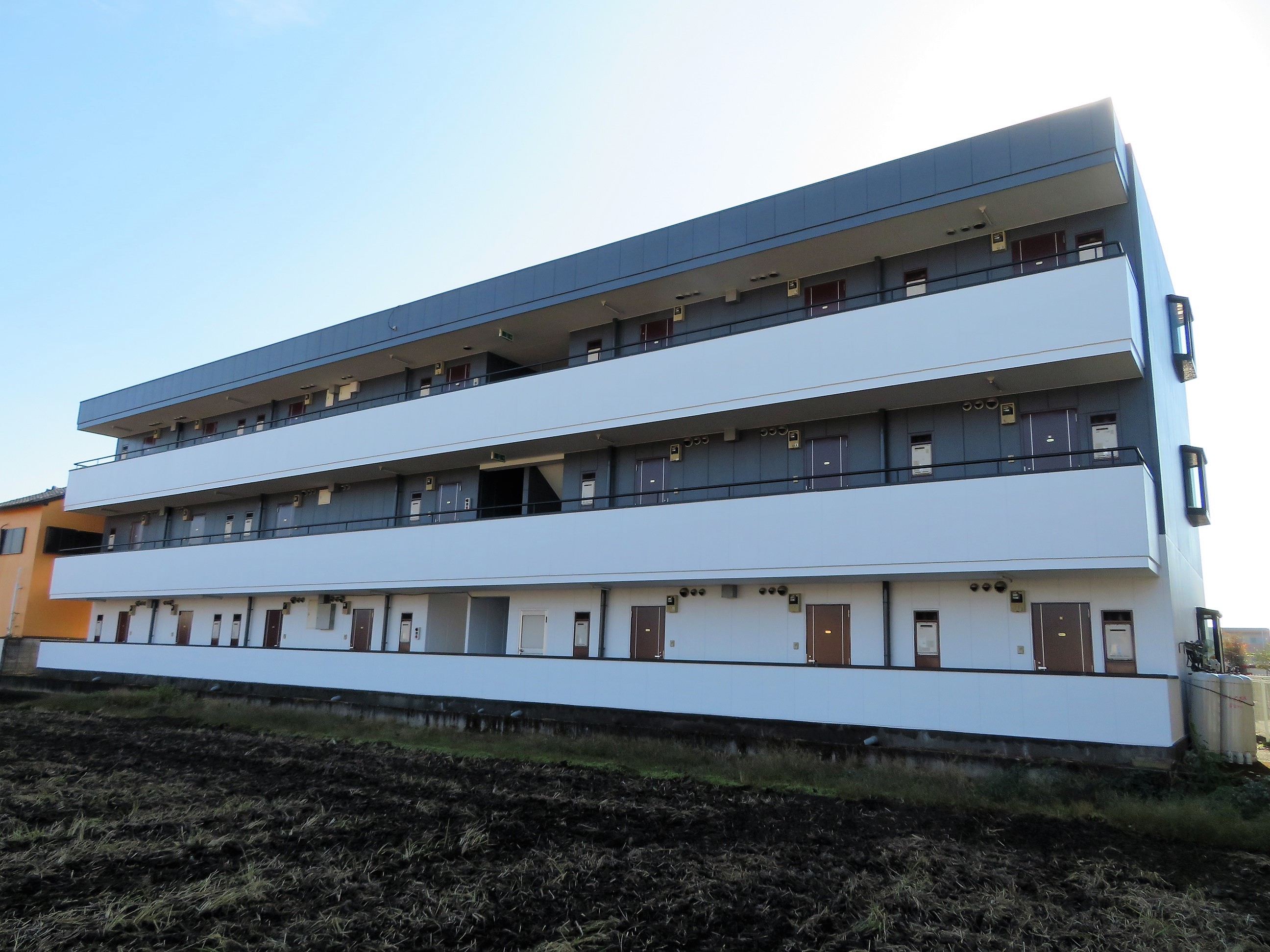 建物外観　2階2DKのお部屋です！栃木市内希少なペット可！