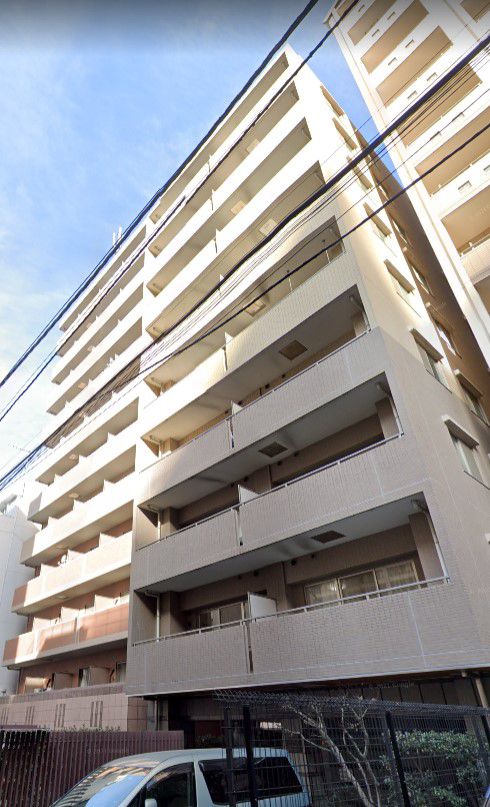 港区赤坂のマンションの建物外観