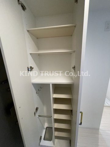 収納　十分な収納スペースがあります