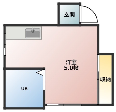 エコーハイツの間取り