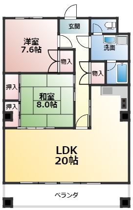 第3イタヤビルの間取り