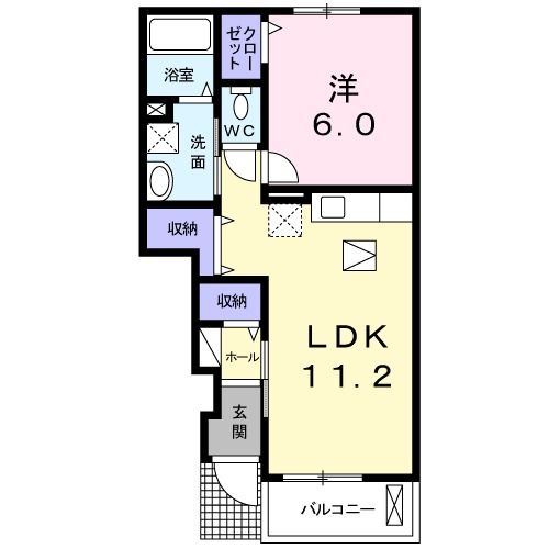 エナジ－壱番館の間取り