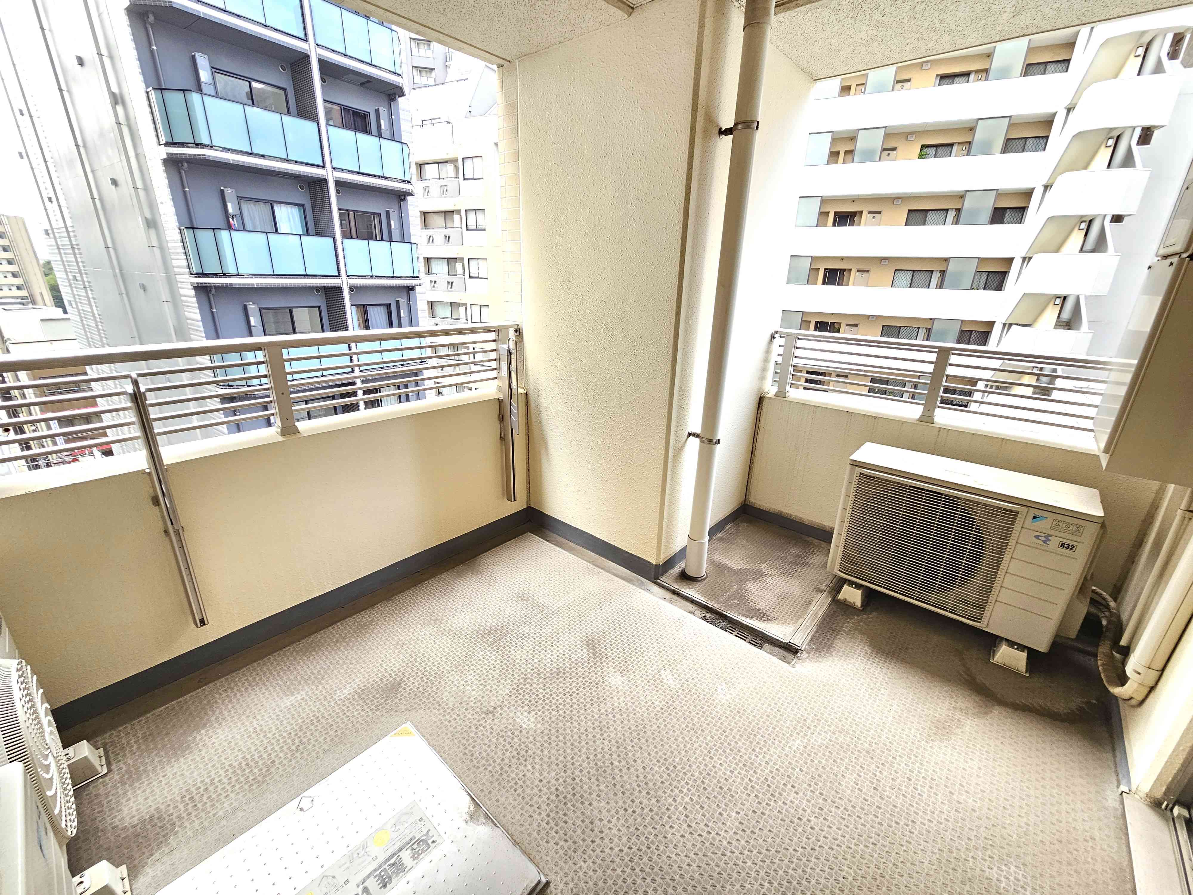 バルコニー　陽当たりも確保
