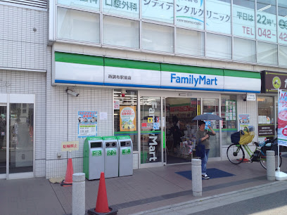 コンビニ　ファミリーマート 西調布駅前店（コンビニ）まで169m