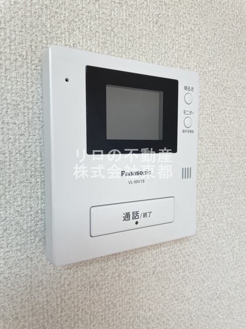 セキュリティ　訪問者が一目で分かるＴＶモニタ付インターホンです！
