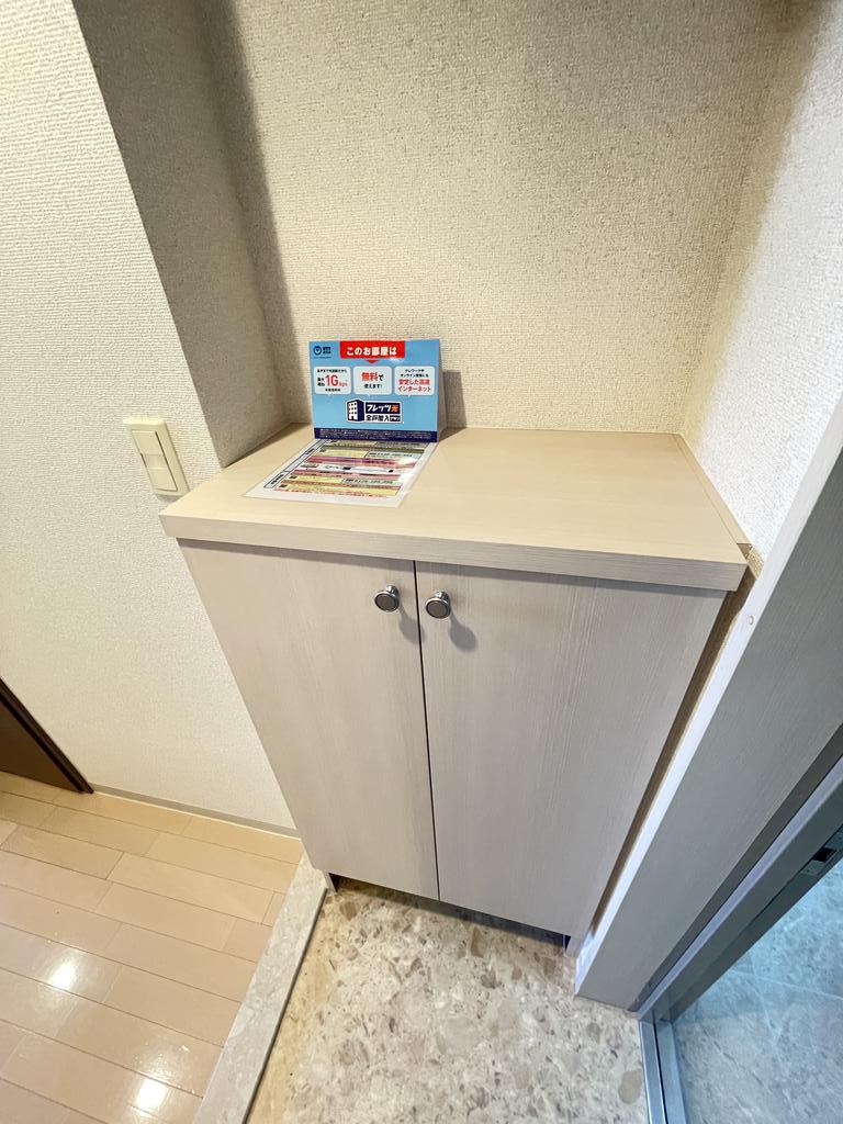 玄関　大きなクローゼット