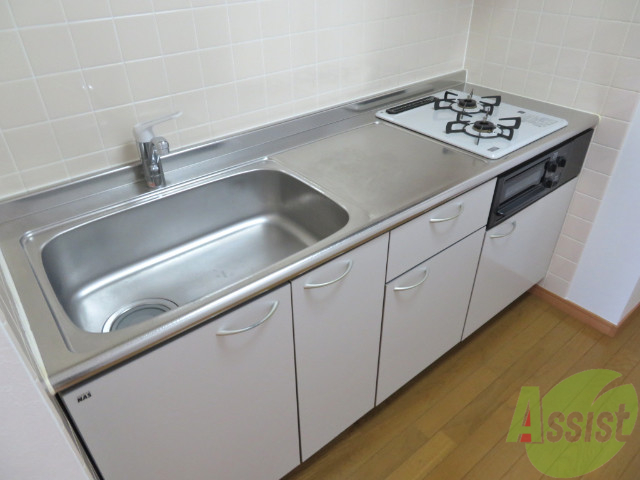 キッチン　キッチンは洗い場が大きくて使いやすそうです。