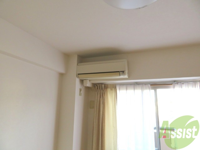 その他設備　エアコンが付いていますので寒暖対策もばっちり。