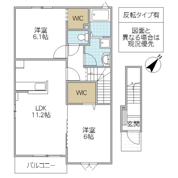 ヴィラ殿山の間取り