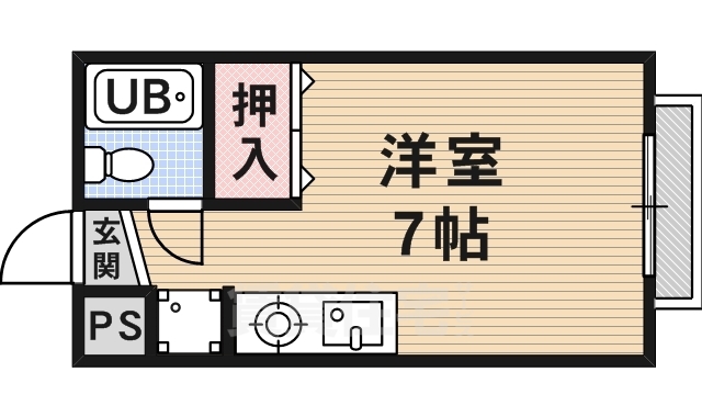 大住マンションの間取り