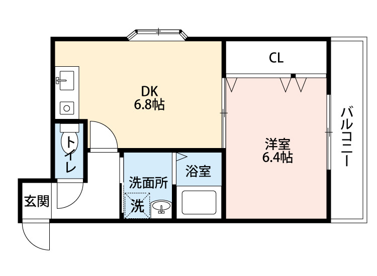 ファミール巽の間取り