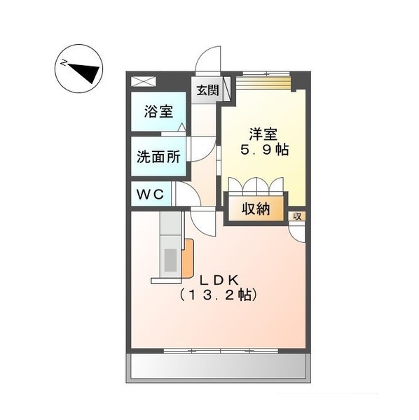 コンフォース２１の間取り