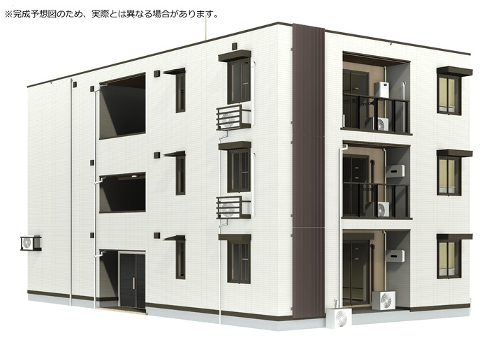 大阪市東住吉区今川のアパートの建物外観