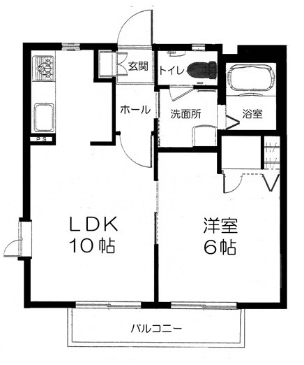 コンフォール湘南の間取り