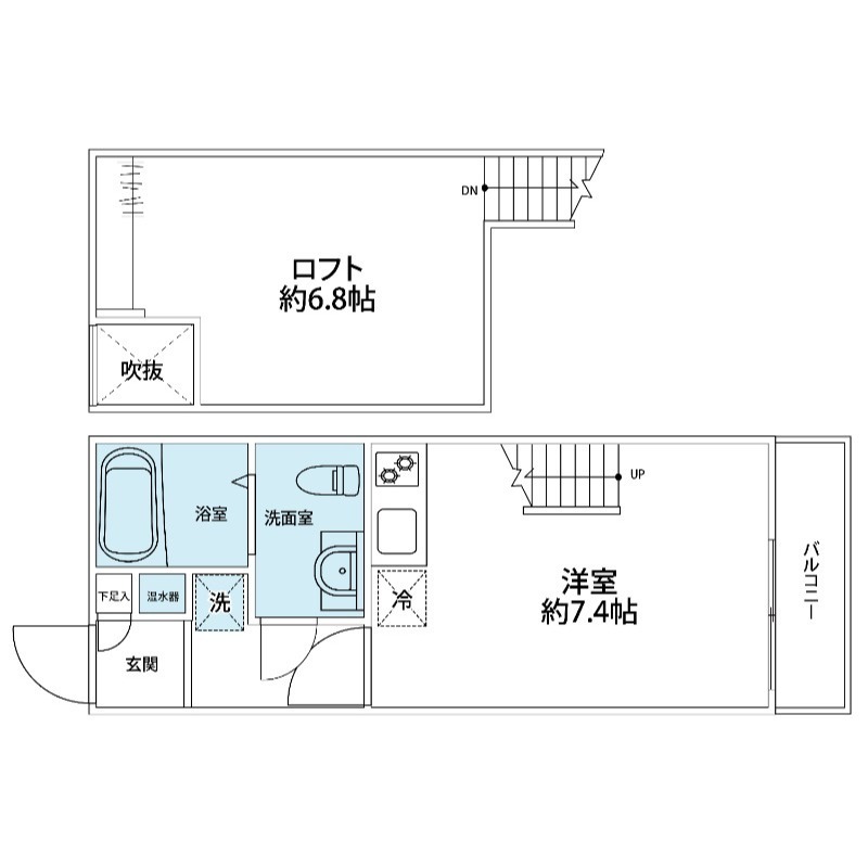 エスプラナード湘南海岸の間取り