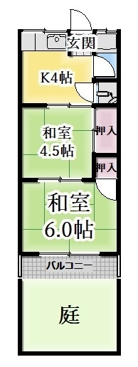 清和荘の間取り