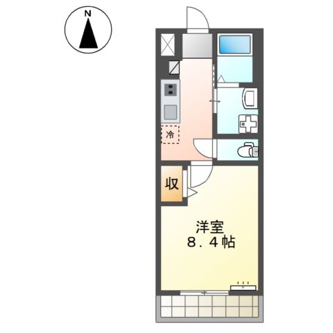 ユーロピュア　西山の間取り