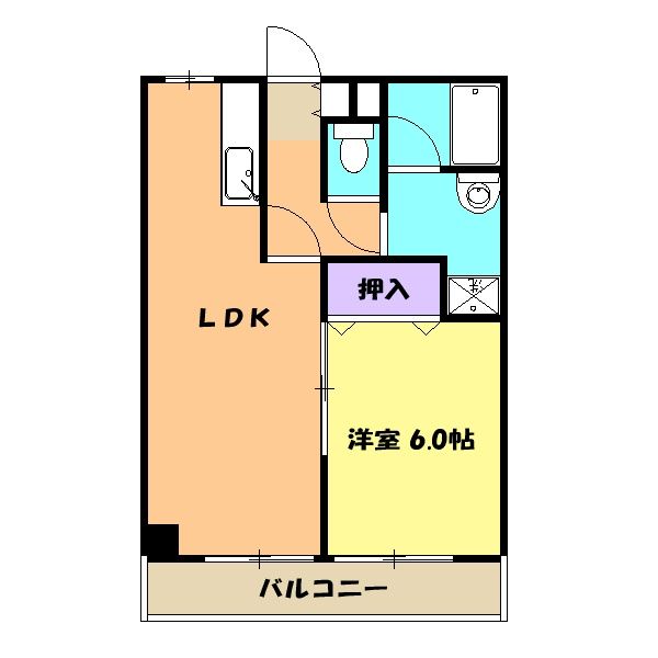 沼津市青野のマンションの間取り