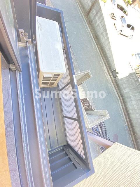 バルコニー　落ち着いた時間を過ごせるバルコニーです