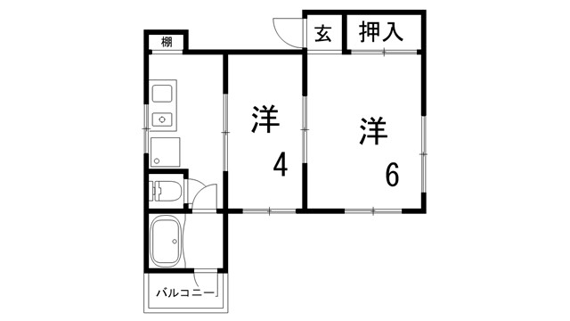 佐本ハイツの間取り