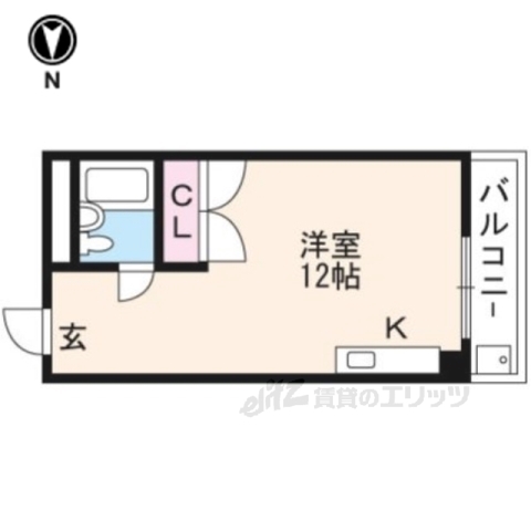 プレアール伏見深草２の間取り