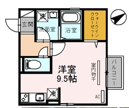 メゾンドアヴニール星が丘の間取り