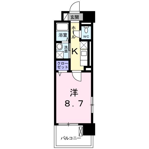 アルカディアコートの間取り