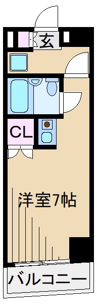 トゥールモンド新横浜の間取り