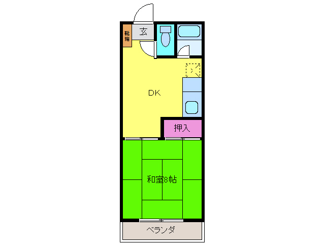 谷本マンションの間取り