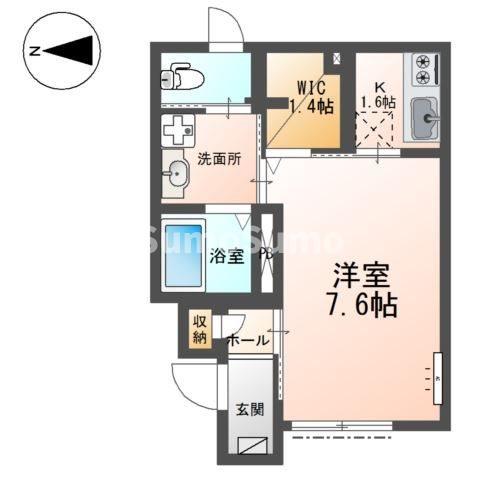 尼崎市武庫豊町のアパートの間取り