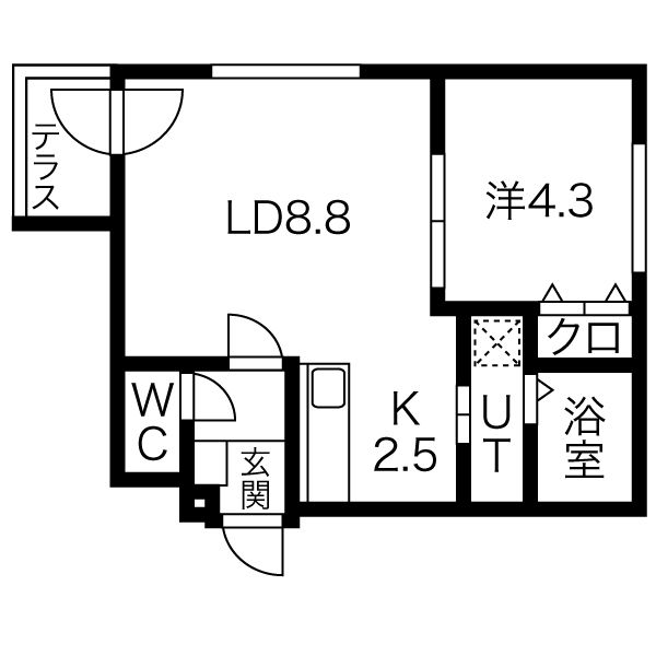 ＲＳ３－２の間取り