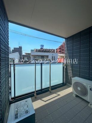 【大田区西糀谷のマンションのバルコニー】