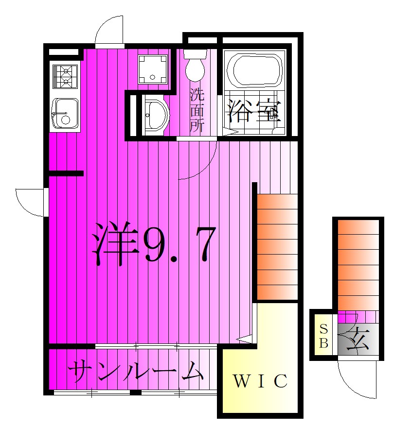 アルドーレの間取り