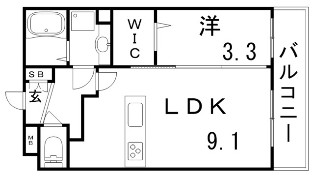 アネックスコートの間取り