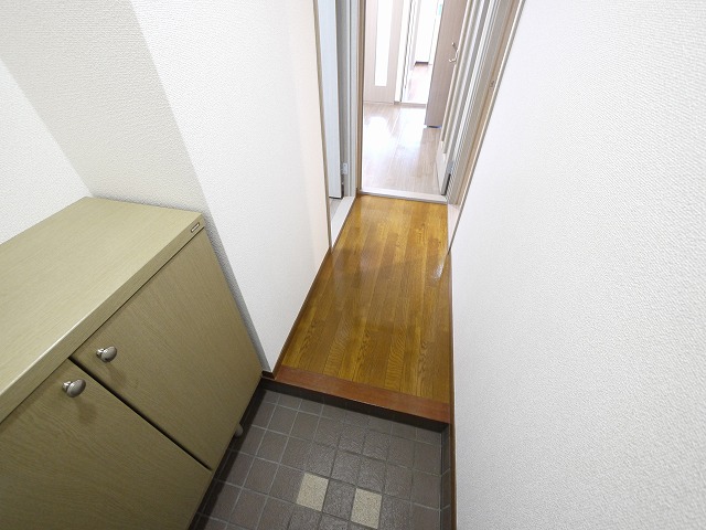 玄関　明るい玄関です