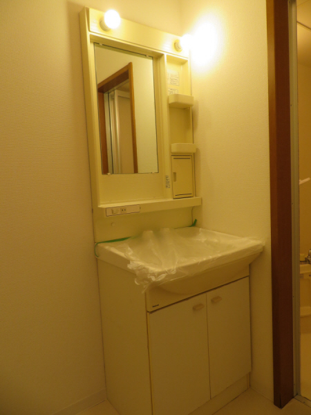 洗面設備　ミラーキャビネット付