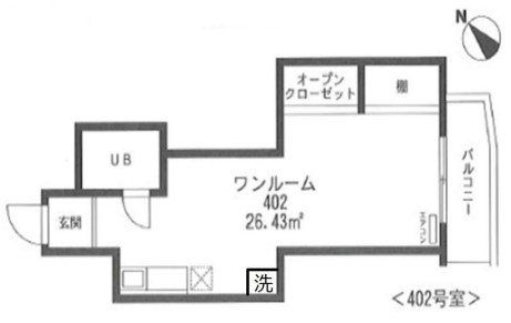 戸田家駒込（トダヤコマゴメ）マンションの間取り