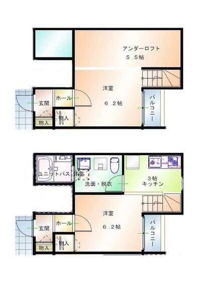 エスペランサ小峯の間取り