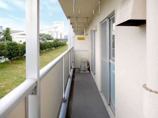 バルコニー　ビレッジハウスの同一物件・同一タイプの間取りの写真です