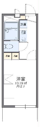 レオパレスエイムフル仙台の間取り