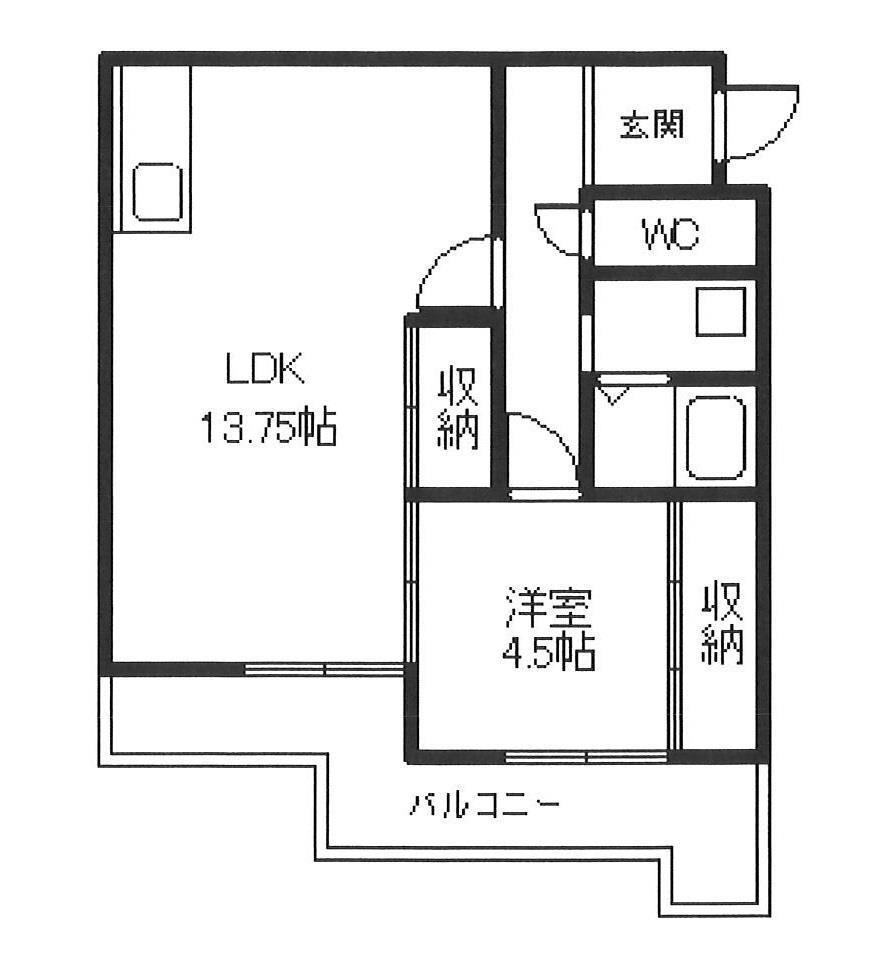 フォレストコート明石の間取り