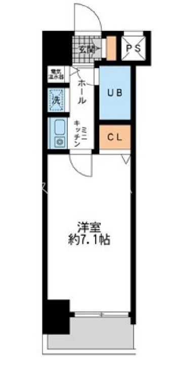 ダイヤモンドタワー鶴見の間取り