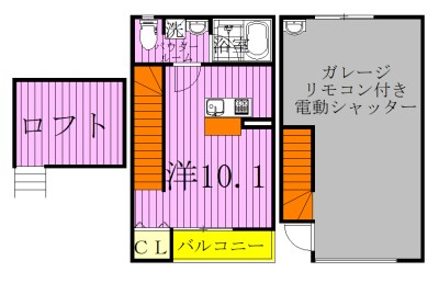 SKガレジオ六実の間取り