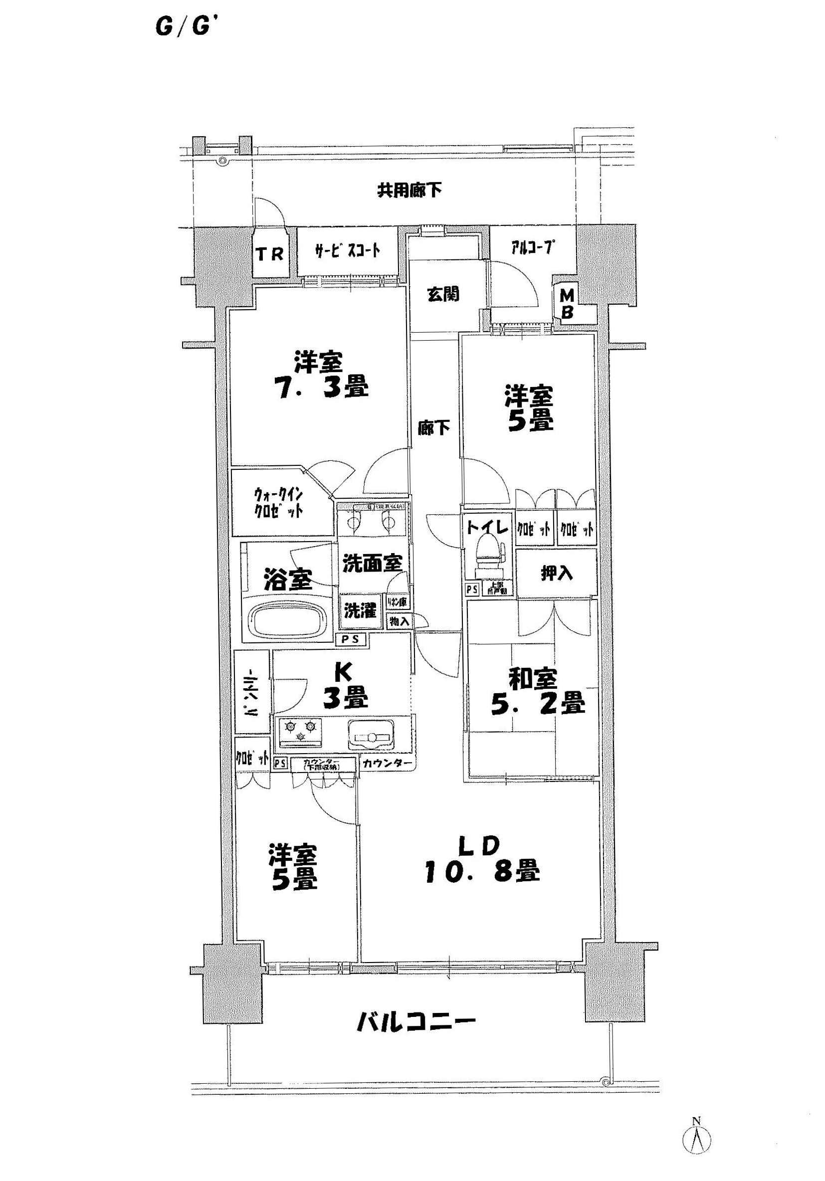 大津京ステーションプレイスの間取り