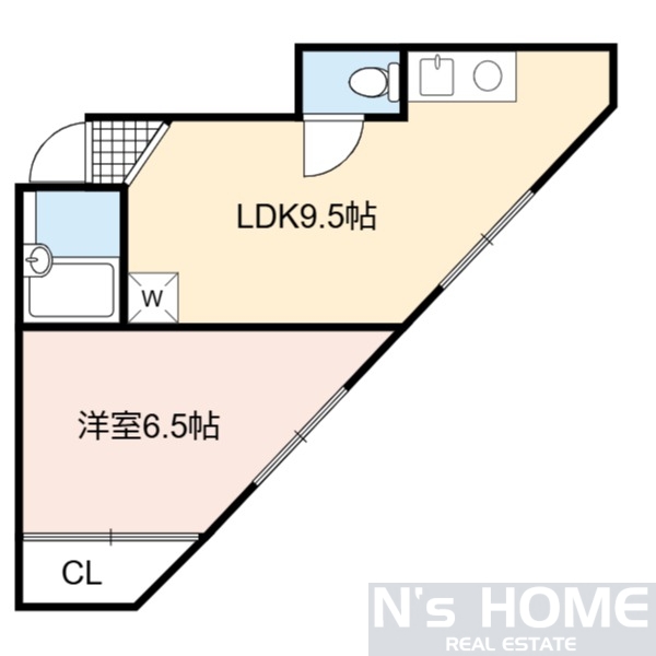 JS福ビルの間取り