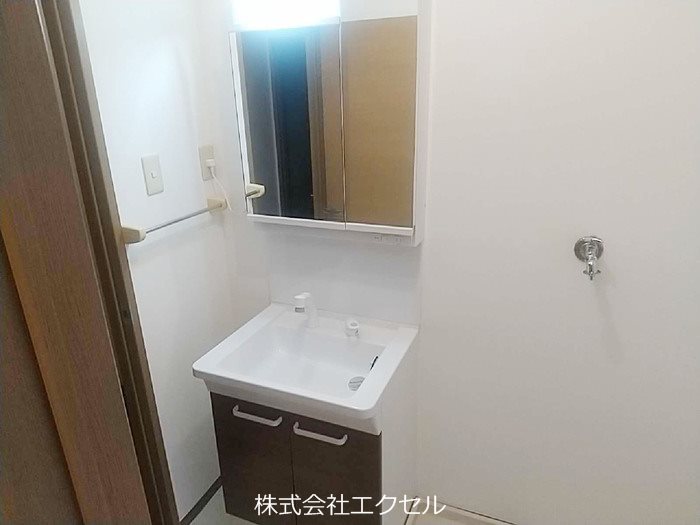 洗面設備　独立洗面所です。